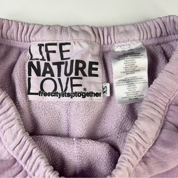 Free City Lets Go OG SuperVintage PinkMilk Dove Sweatpants Women’s Sz XS-M New - Picture 3 of 15
